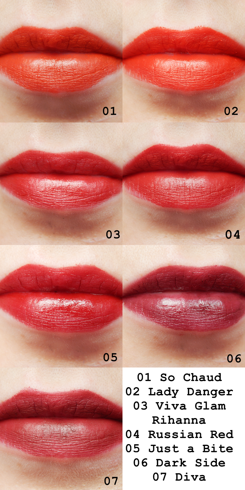 Tanjawhatsername Mac Lipstick Collection The Oranges And Reds
