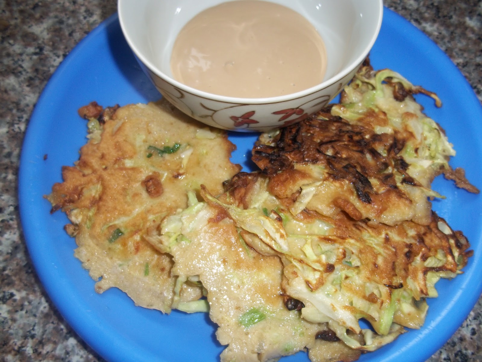 Okonomiyaki Japanese Cabbage Pancakes (Vegetarian, Gluten Free
