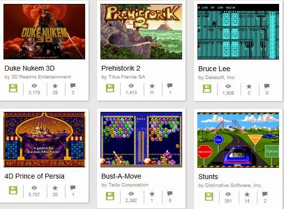 Free: Play 2,400 Vintage Computer Games in Your Web Browser