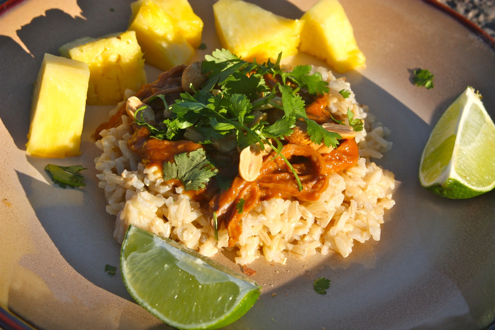 My Recipe Box Crockpot Peanut Butter Pork