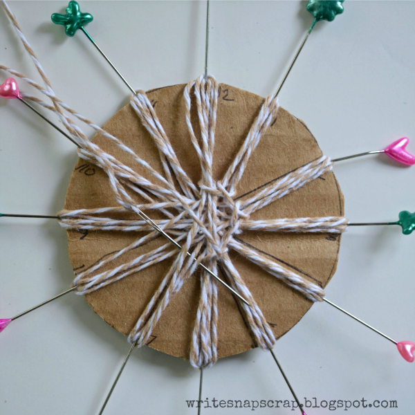 Write Snap Scrap Tutorial How To Make A Looped Twine Flower