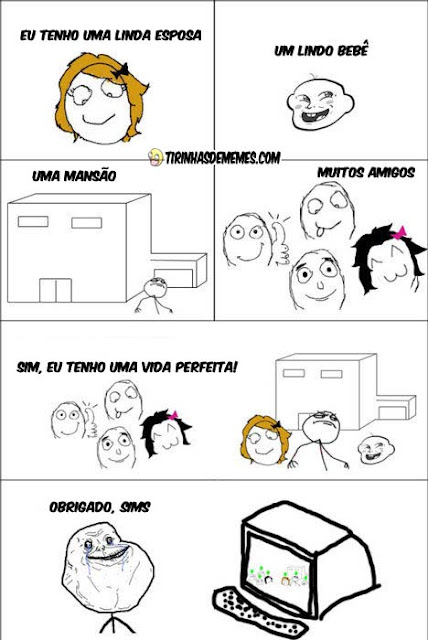 Memes Obrigado+sims+forevera+alone