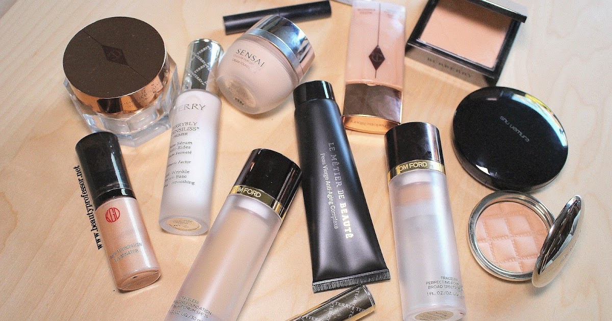 Beauty Professor Primer, Foundation, Concealer, Highlighter and Powder