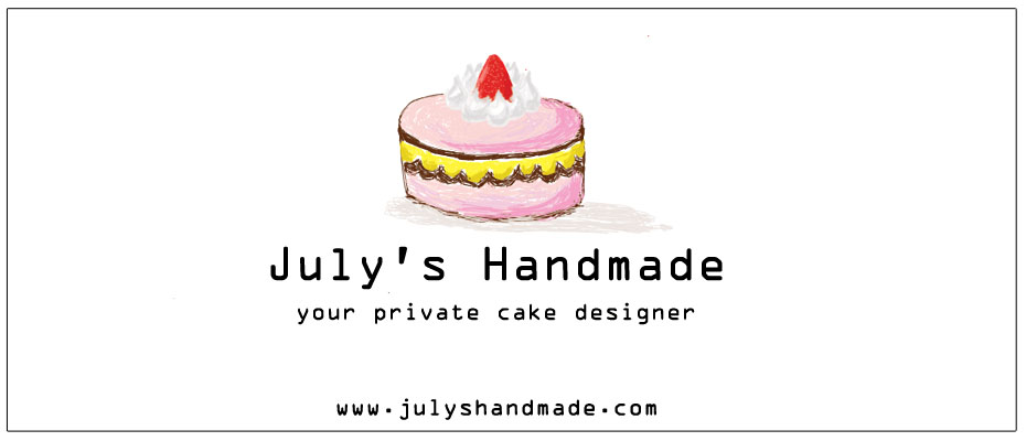July's Handmade．Your private cake designer