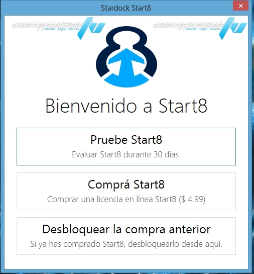 Stardock Start8 Versión 1.41 Español
