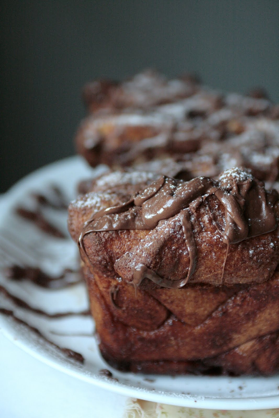Indigo Scones Nutella Cinnamon Sugar Pull Apart Bread
