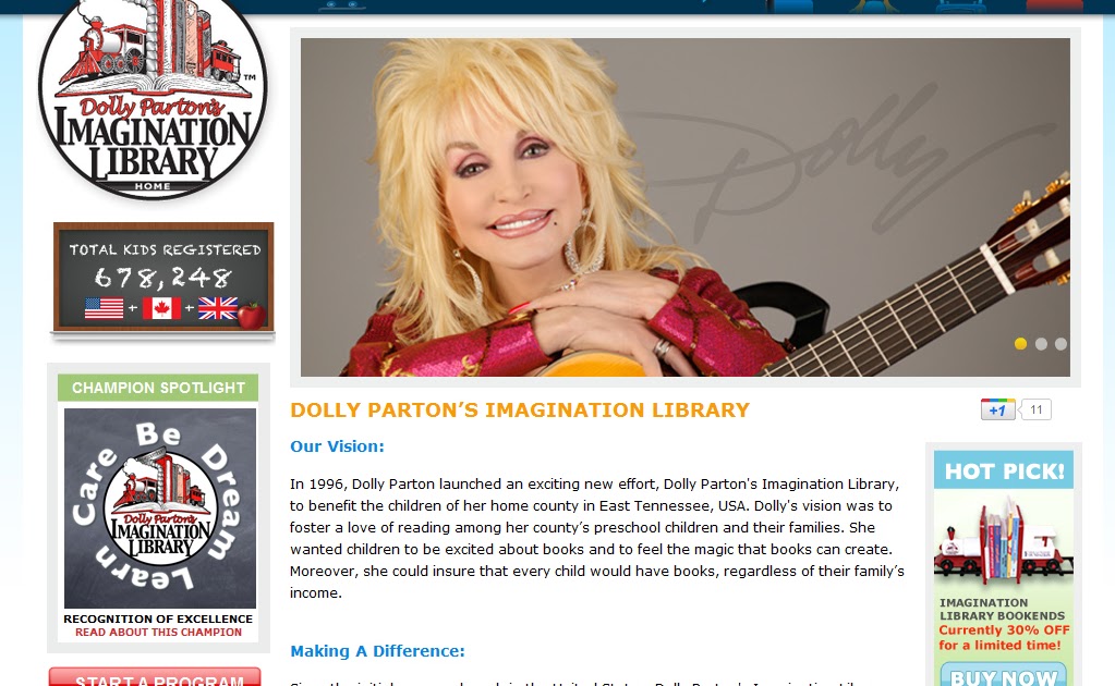 Dolly Parton's Imagination Library Dolly Parton's Imagination Library