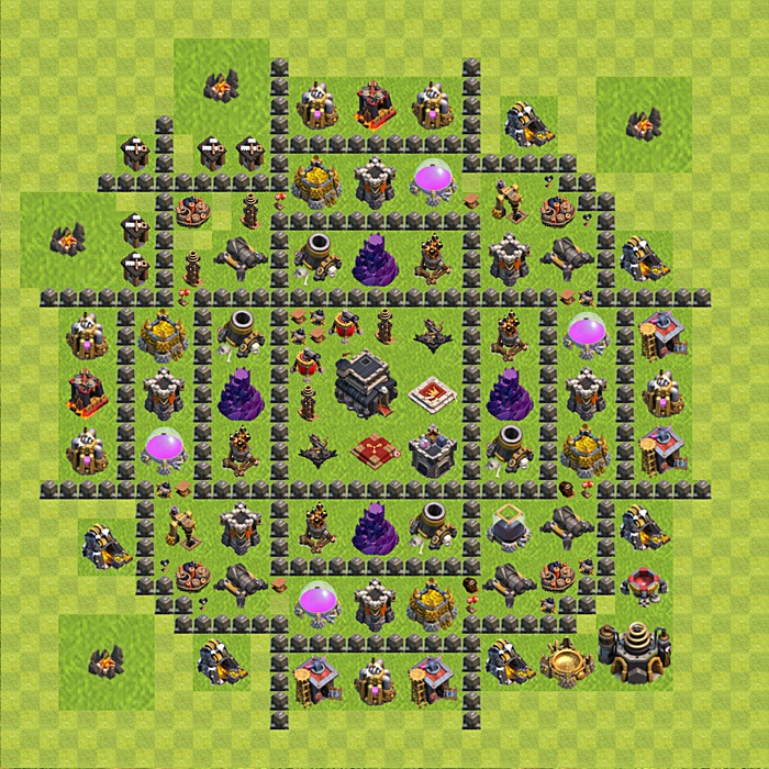 clash of clans dead base clash of clans dead base
