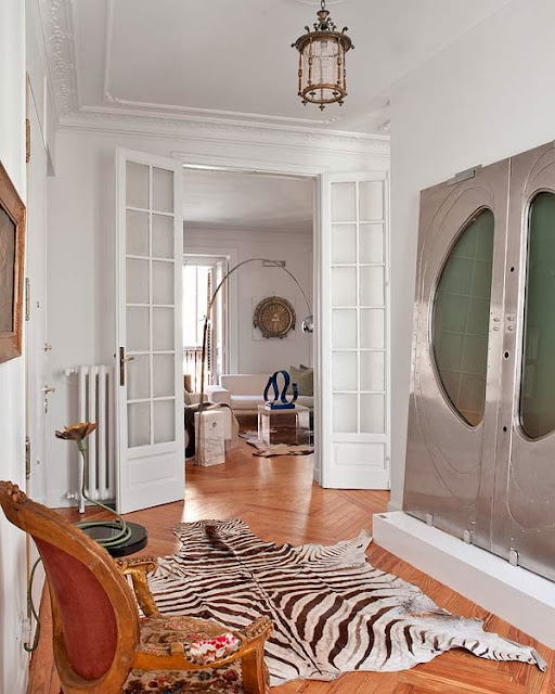 CHEAP & CHIC: DECO: ALFOMBRA DE PIEL