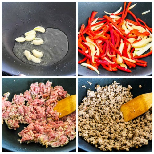 ThaiInspired Ground Turkey StirFry with Basil and Peppers Kalyn's