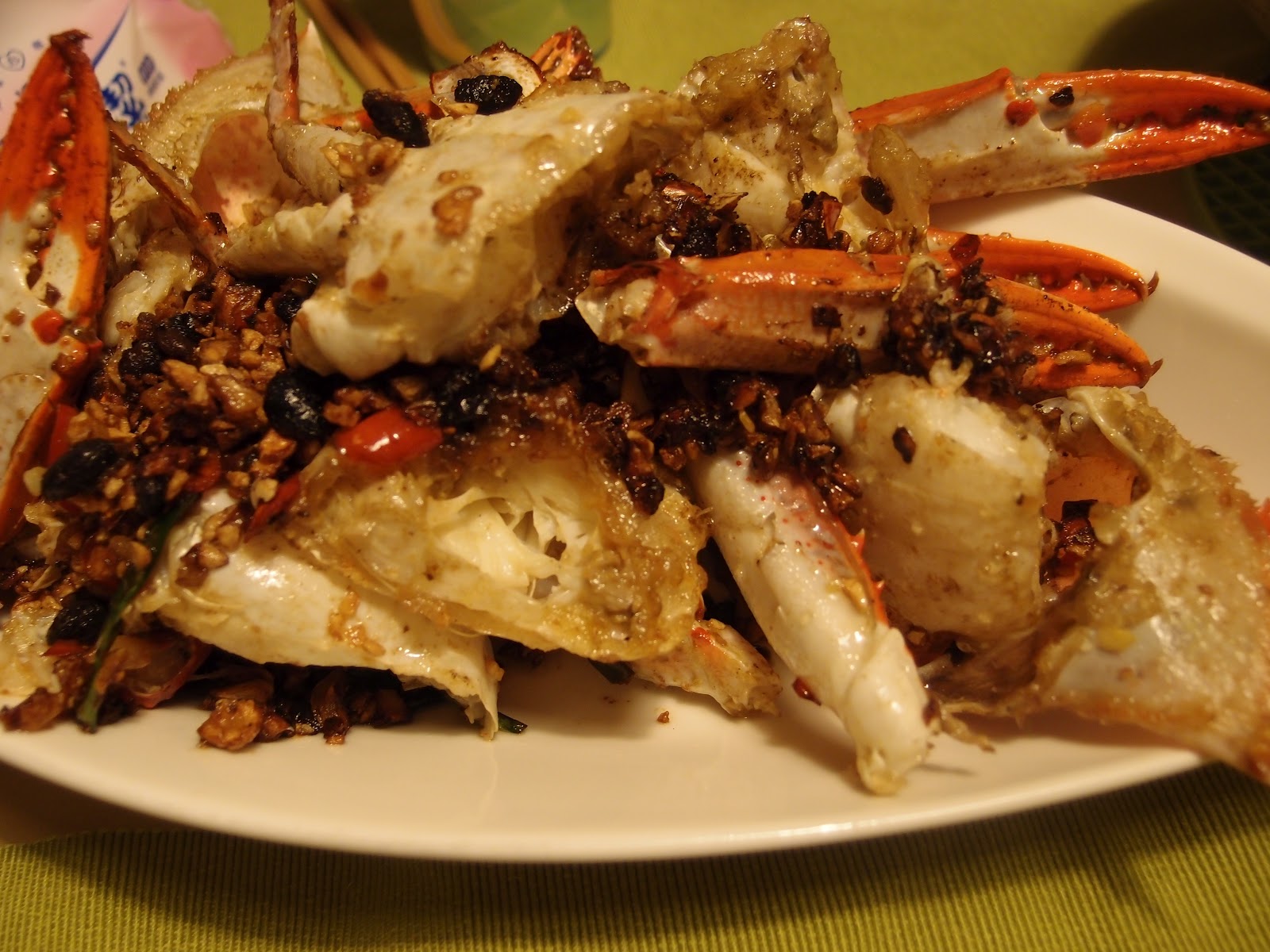 【姜葱炒蟹】从大厨那里学来的做法，酒店范十足_哔哩哔哩_bilibili