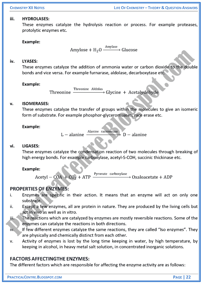 life-of-chemistry-theory-and-question-answers-chemistry-12th