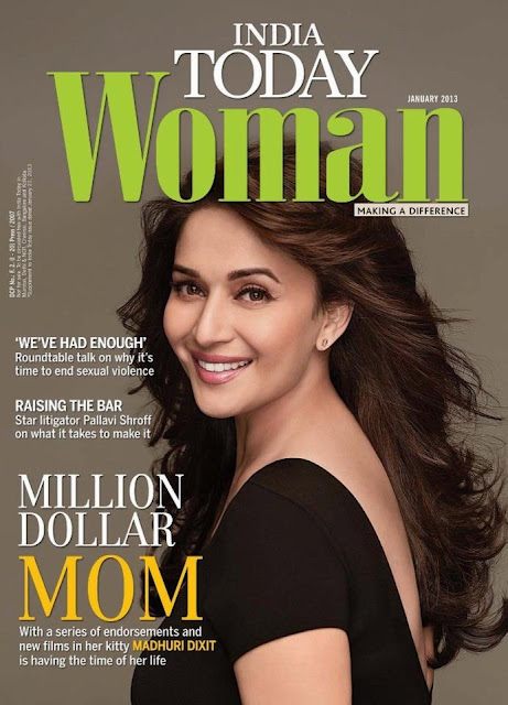 Bollywood Diva Madhuri Dixit on the cover of India Today Woman