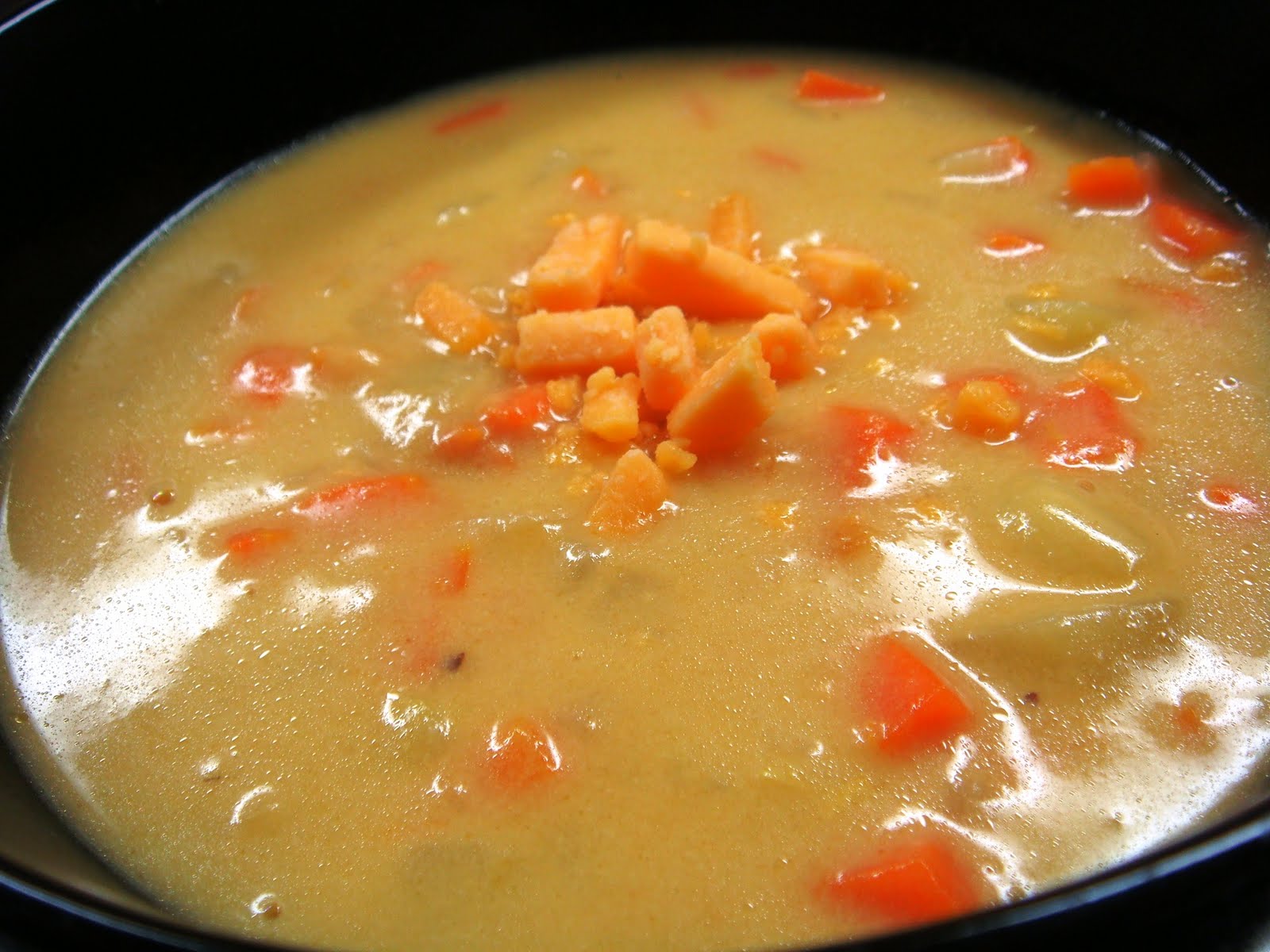 Cheddar Potato Soup