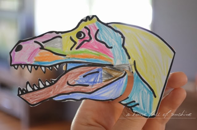 dino-week-dinosaur-peg-puppets-a-house-full-of-sunshine for Free Printable Dinosaur Clothespin Puppets Dino week - Dinosaur peg puppets - A House Full of Sunshine for Free Printable Dinosaur Clothespin Puppets