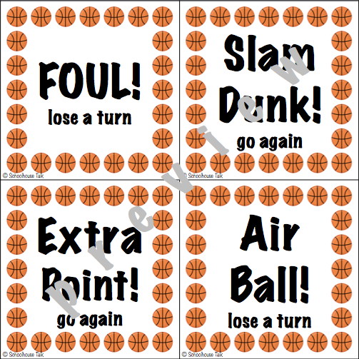 Schoolhouse Talk! Basketball Bonanza! {freebies + activity roundup}