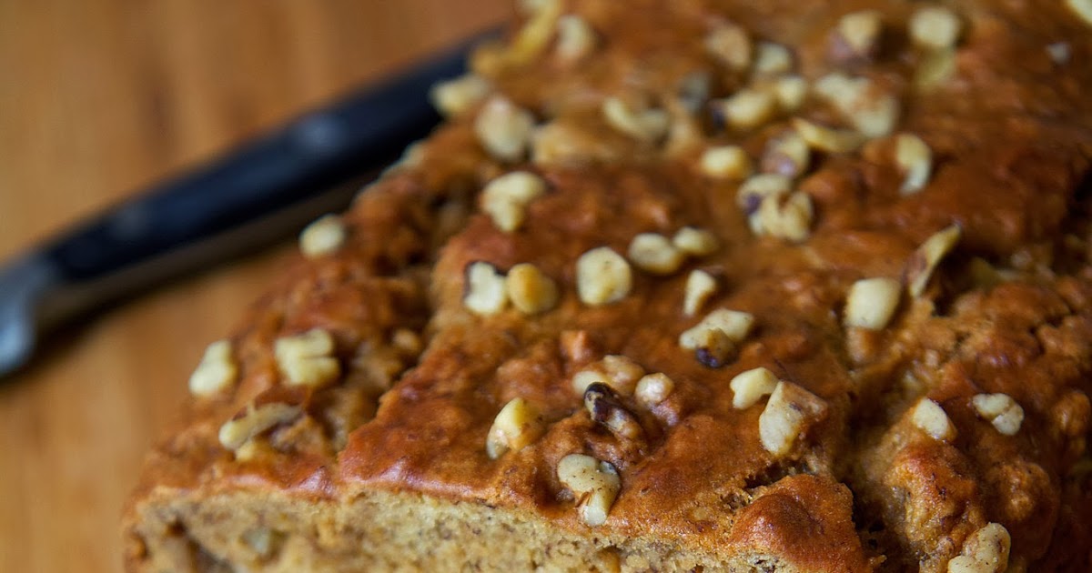 Vegan Banana Apple Chunk Bread Boy Meets Bowl