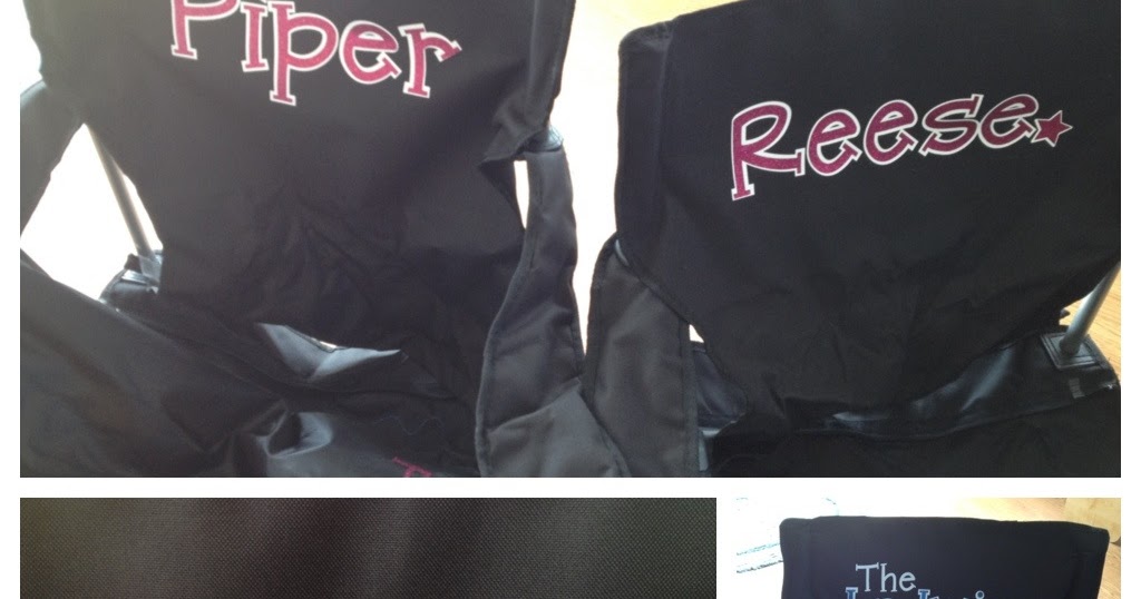 The Vinyl Studio Personalized lawn chairs