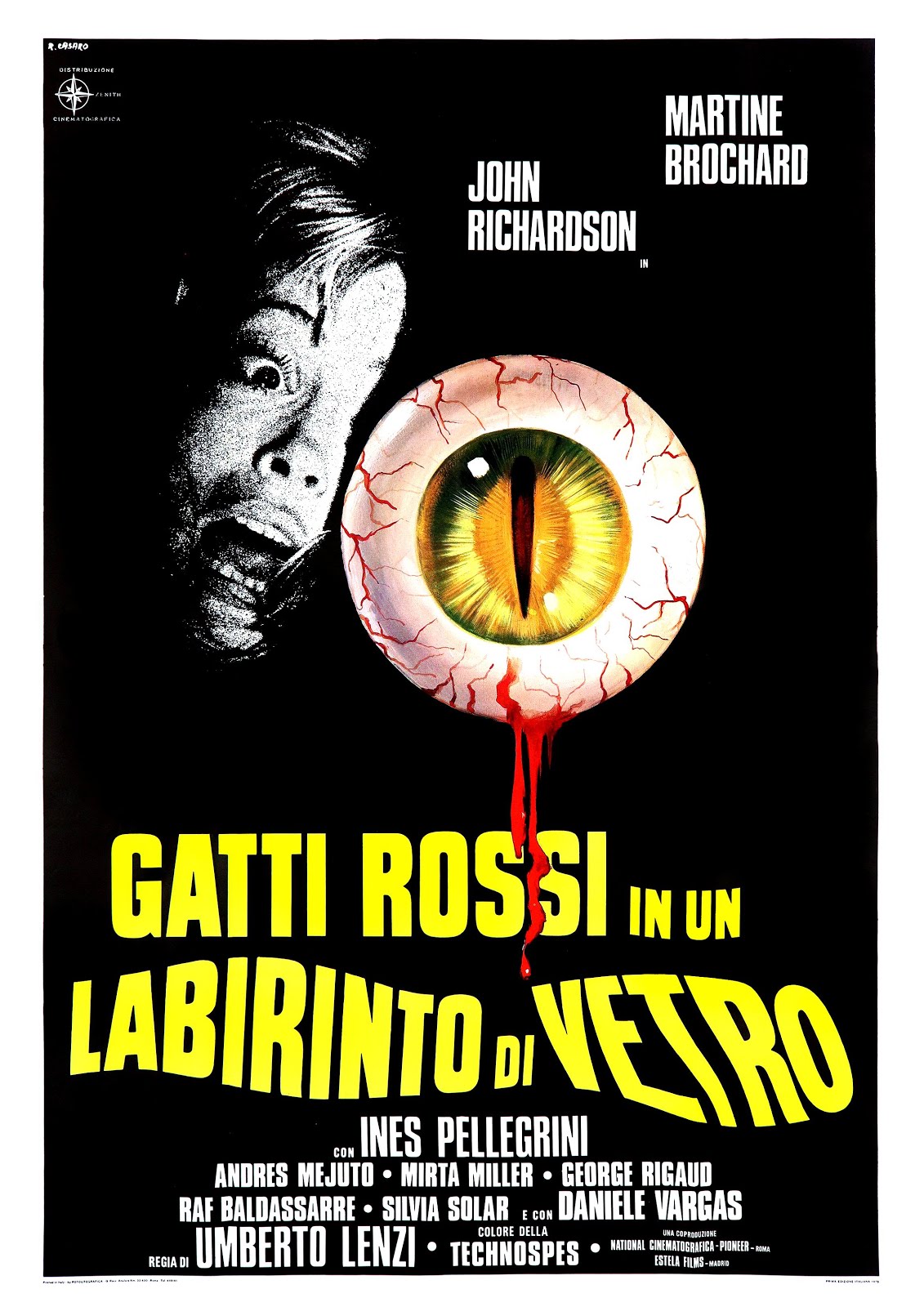 Gatti rossi in un labirinto di vetro (1974) Umberto Lenzi (15.07.1974 / 1974)