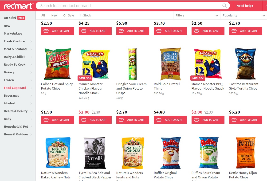 Shop at RedMart for Cashback and Coupon Codes! Talking Evilbean