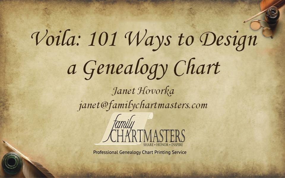 the chart chick may we show off your genealogy chart