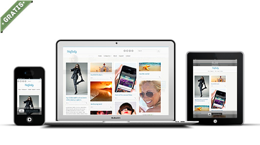 Pinfinity responsive blogger template