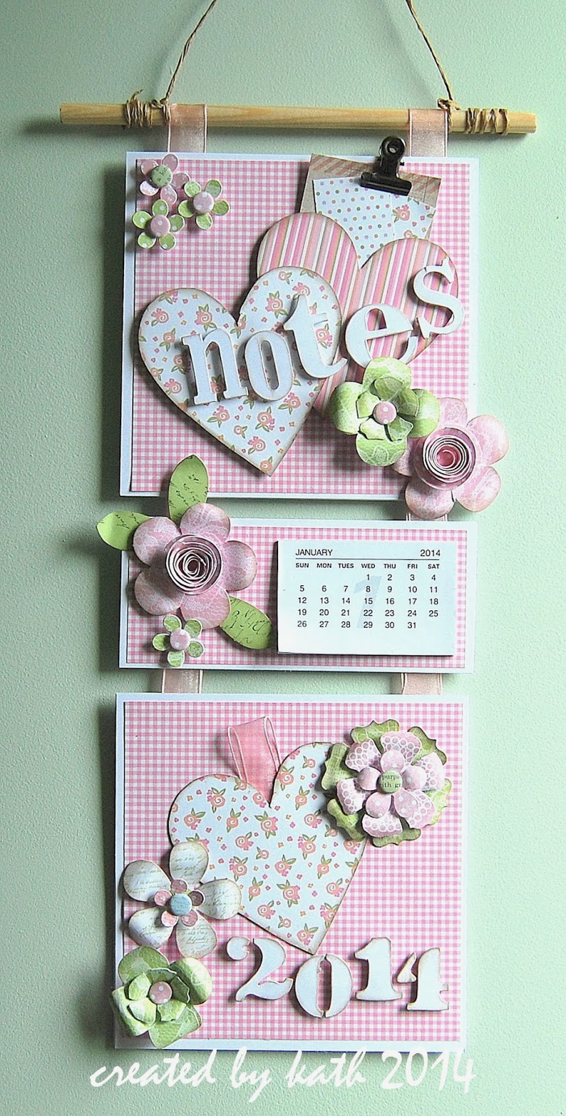 Kath's Blog......diary of the everyday life of a crafter Calendar Girl...