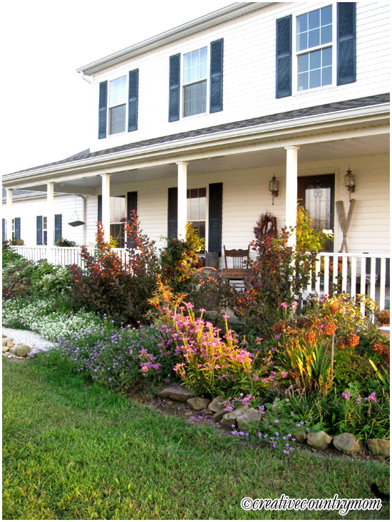 Country Front Porch Landscaping Ideas