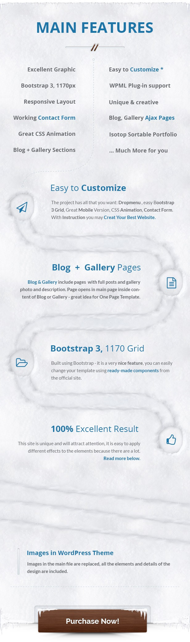 Responsive  WordPress Winter Travel/Tour Theme