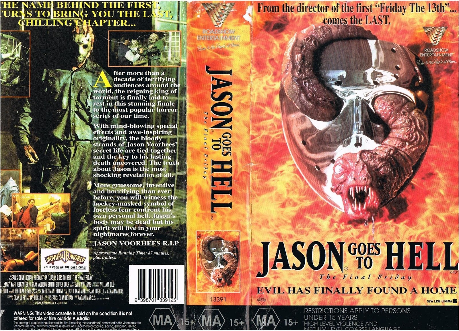Australian Vhs Covers Friday The 13th Vhs Collection