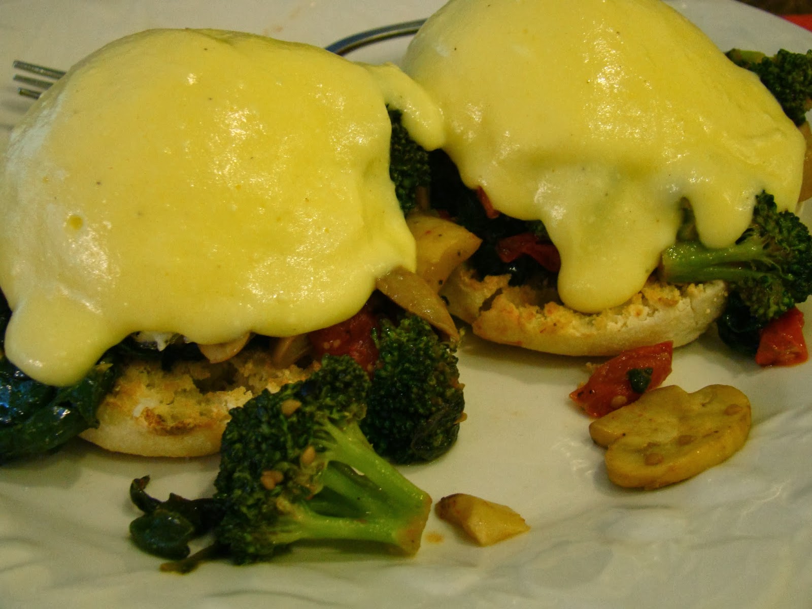Soup Spice Everything Nice Veggie Eggs Benedict