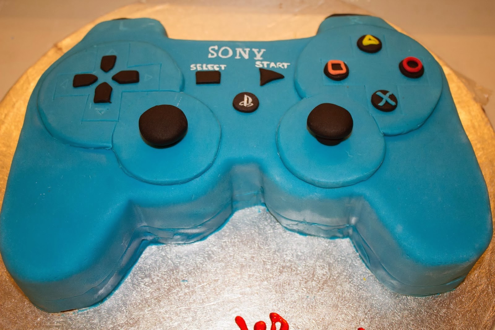 Tarta Fondant Mando Play Station 3
