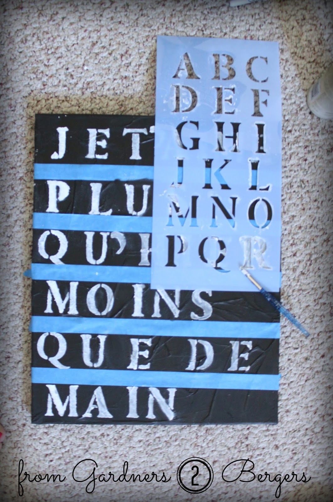 from Gardners 2 Bergers Create Textured [French] Canvas Art