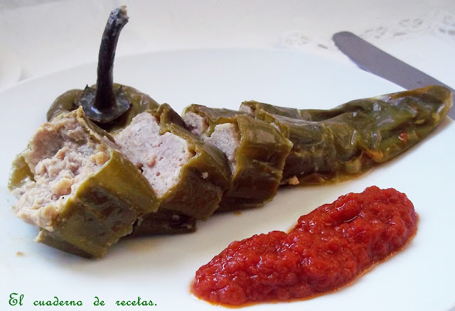 Pimientos Italianos Rellenos.
