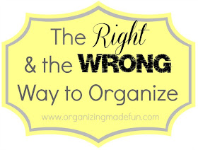 clutter organize organization organized