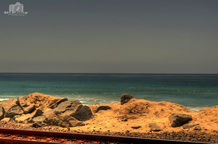 San Clemente RailRoad Track overlook the Pacific Ocean