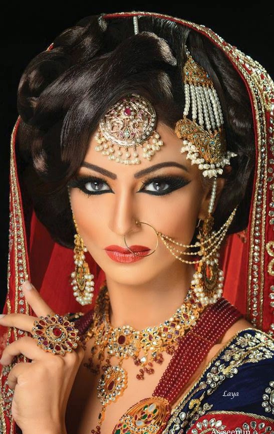 new bridal jhumka and nose ring 2015 Utho Jago Pakistan