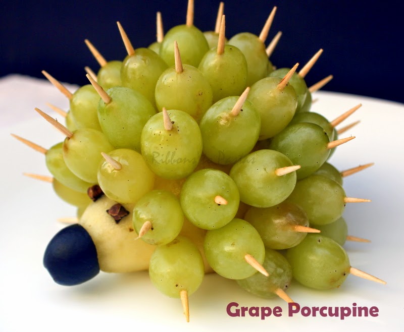 Grape Porcupine Ribbons To Pastas