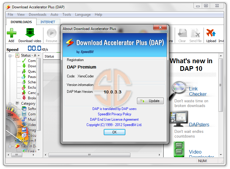 Download Accelerator Plus for Windows 10 Free (DAP-10)
