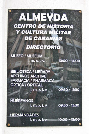 ALMEIDA. CENTRO DE HISTORIA Y CULTURA MILITAR DE CANARIAS.