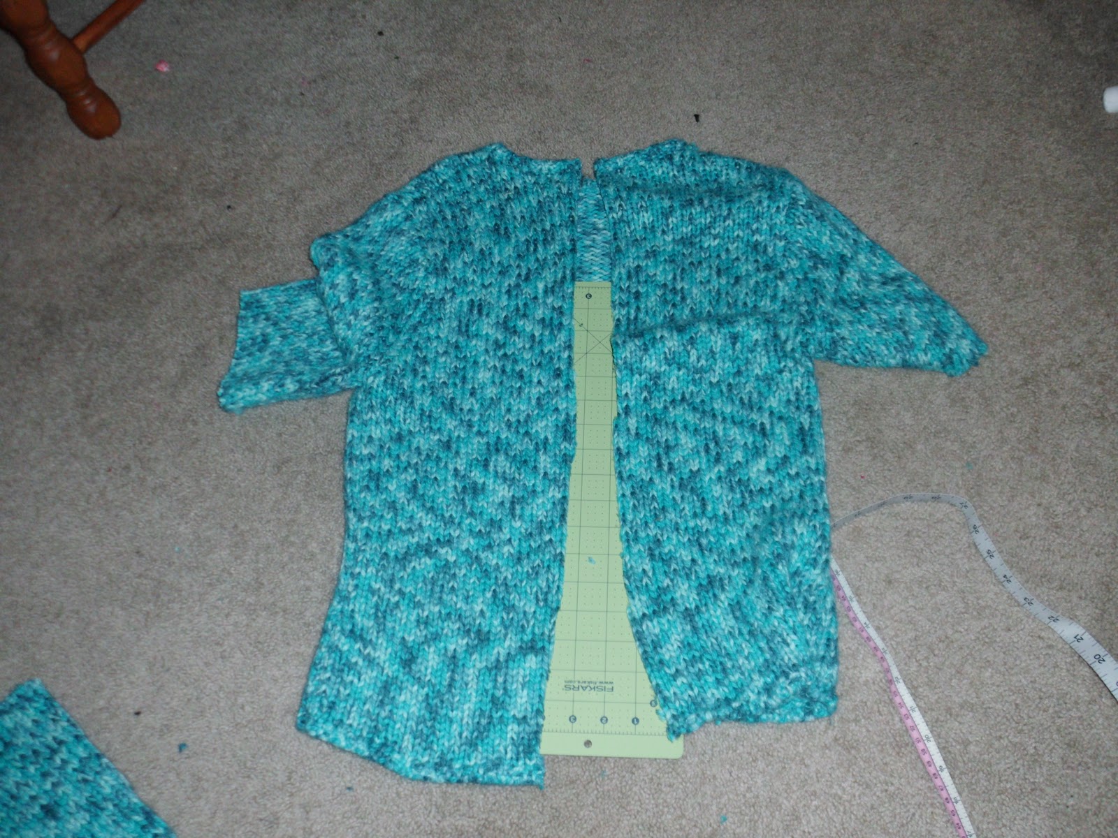Sewing, Cooking, PLAYING DIY Toddler Snuggie from Womens Sweater