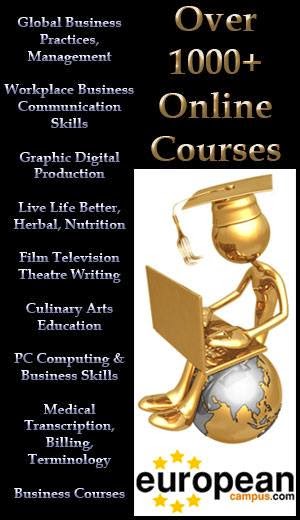 Online courses.