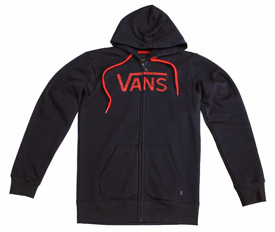 blusa de frio da vans