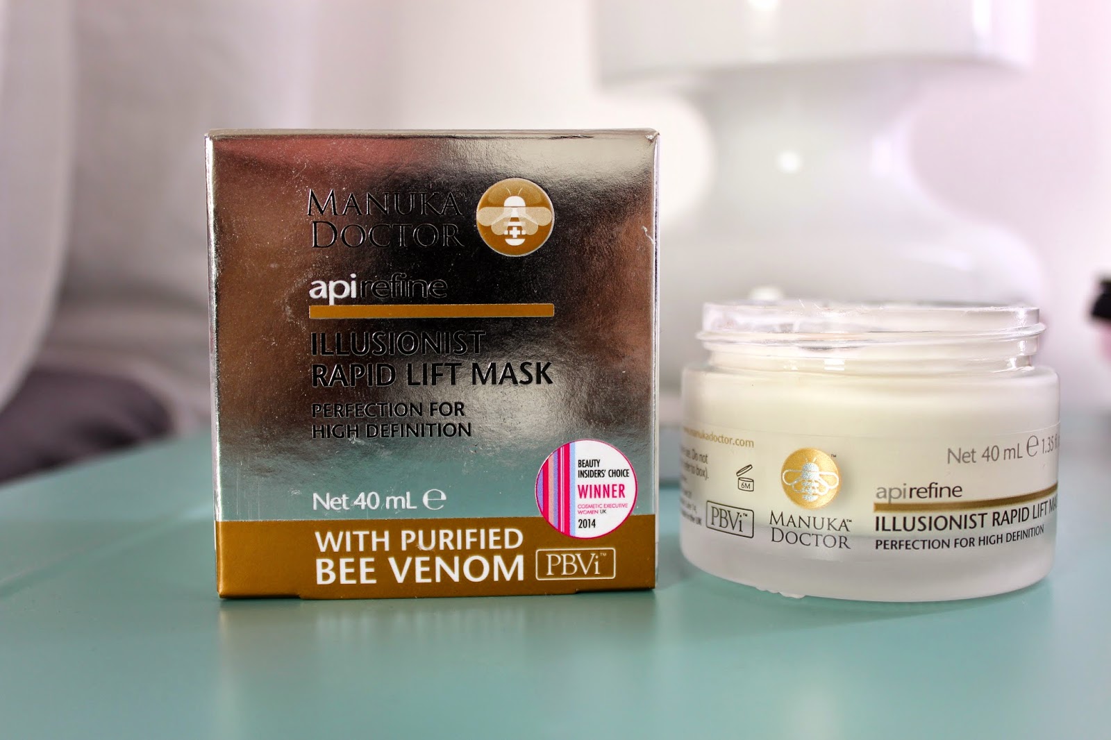 Download Manuka Doctor Review Tea And Blush PSD Mockup Templates