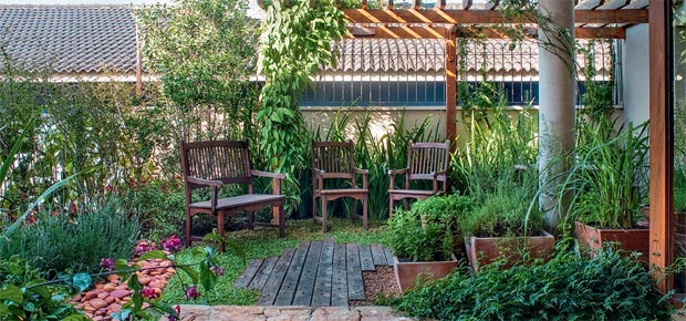Jardim segue princípios do feng shui para cultivar o bem-estar