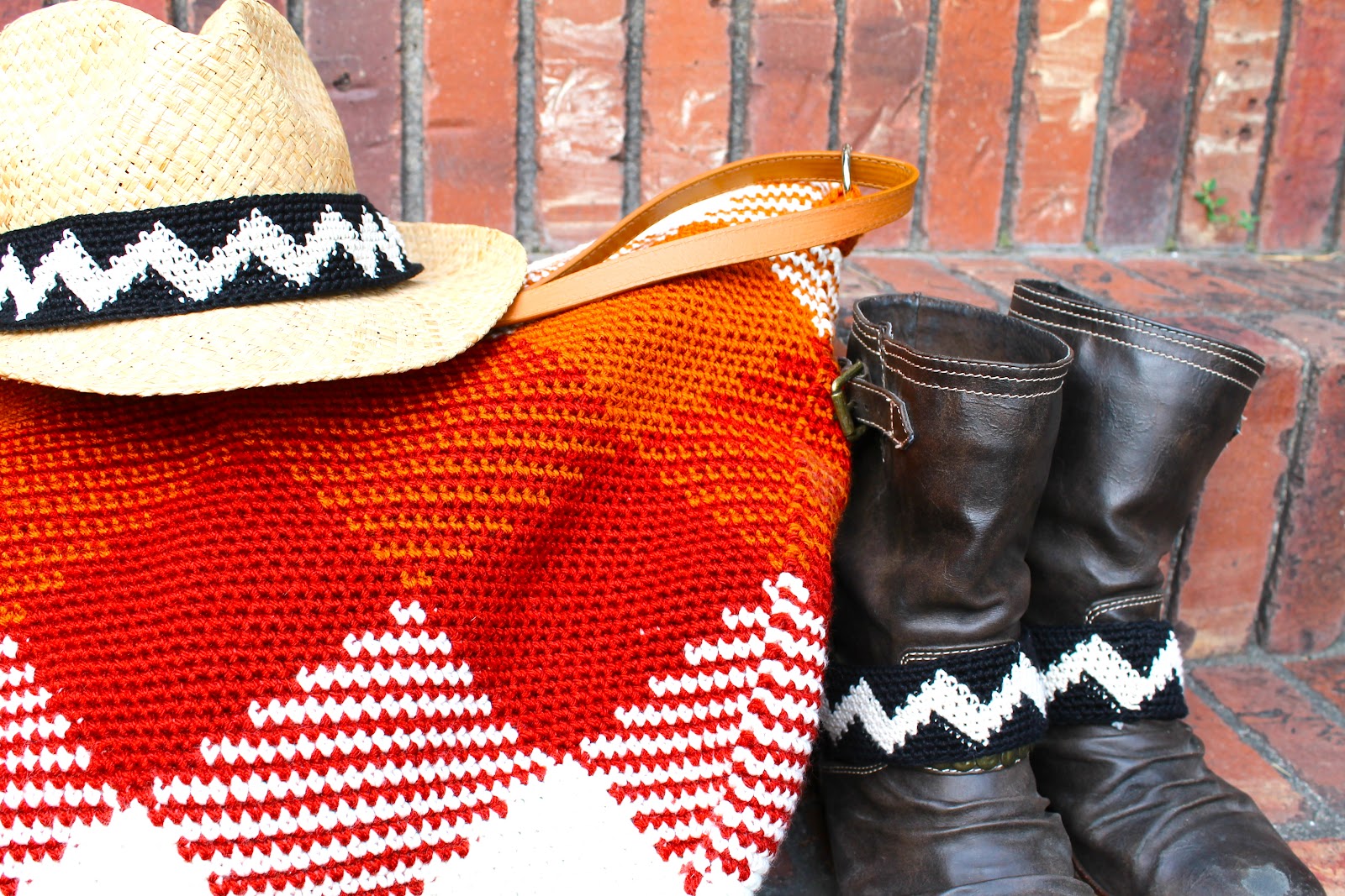 Sans Limites Crochet Hat Band DIY