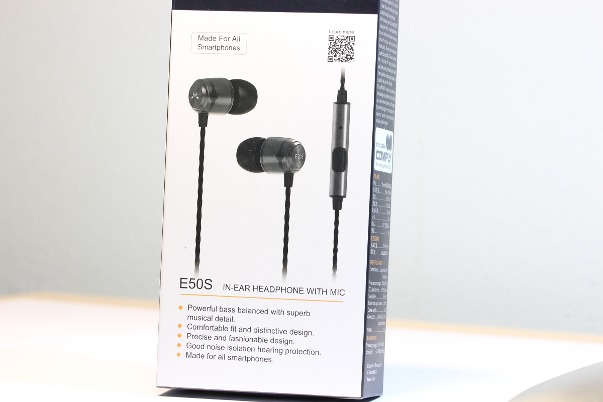 Soundmagic E50S In-Ear Kopfhörer - Verpackung