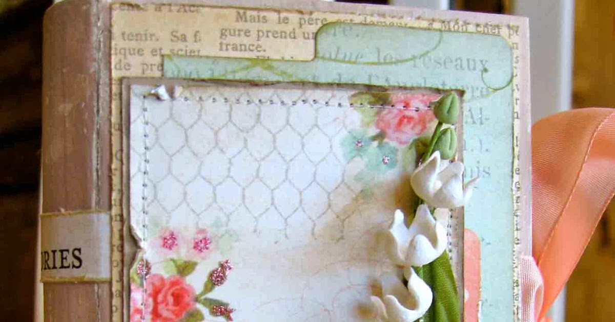 Designs by Sharon: Altered Paper Mache Book Box Complete