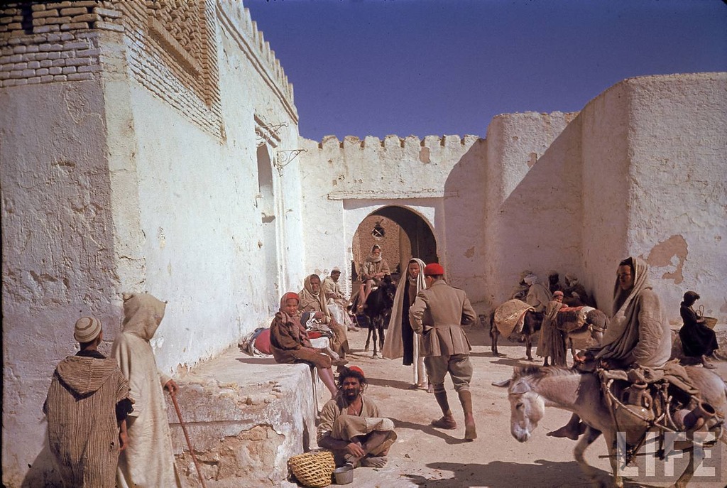 Color Photos of Tunisia and Libya in the North African Campaign of
