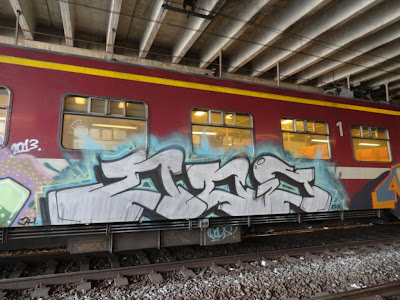 photos de graffitis de trains